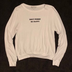 white crewneck